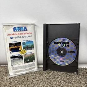 Daytona USA And Pga Tour Sega Saturn Game Lot Tested