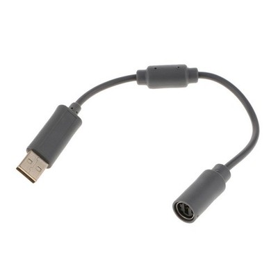 USB Breakaway Cable Cord Adapter Für Microsoft 360 PC Wired Controller
