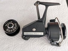 RARE AMERICAN CLASSIC IV VINTAGE FISHING SPINNING REEL WITH EXTRA SPOOL USA!!!!!