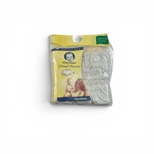 Gerber Baby Toddler Vinyl Plastic Pants Diaper Covers Medium White 3 Pack NEW