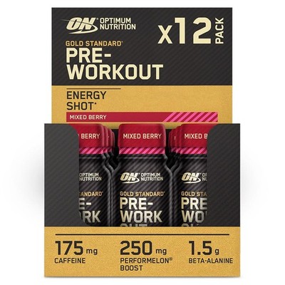 Optimum Nutrition Gold Standard Pre-Workout Energy Shot, 732 ml (Pack of 1) 