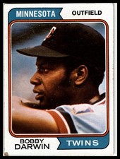 1974 Topps #527 Bobby Darwin