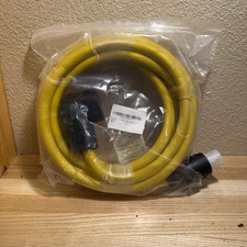 15FT NEMA L14-30P to 6-50R Yellow Extension Cord, 3 Prong to 4 Prong Welder P...