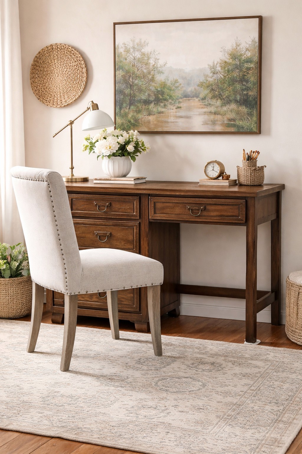 Solid wood Smal Desk