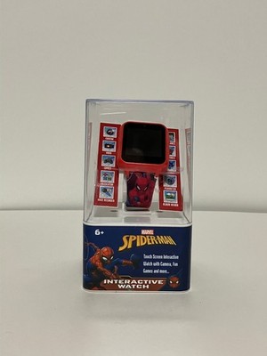 Spider-Man Interactive Watch, Marvel, Touch Screen with Camera, Games, Age 6+