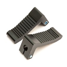 Mini Moto Racing Footpeg Foot Rest Peg Minimoto 47cc 49cc Race Bike Alloy Black