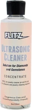 Ultrasonic Jewelry Cleaner Solution - 8Oz Bottle of Usa-Made Gold & Sterling Sil