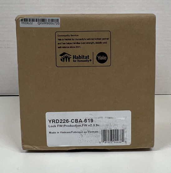 Yale YRD226-CBA-619 Assure Lock SL, Wi-Fi Touchscreen Smart Lock Brushed Nickel