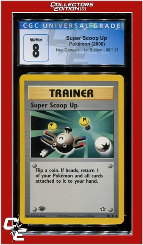 Super Scoop Up (1st Edition) graded CGC 8 for sale on eBay