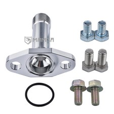 85mm 10an T6 Turbo Oil Drain Flange Adapter - Garrett Gt42r Gt45r Gt47r Gt55r