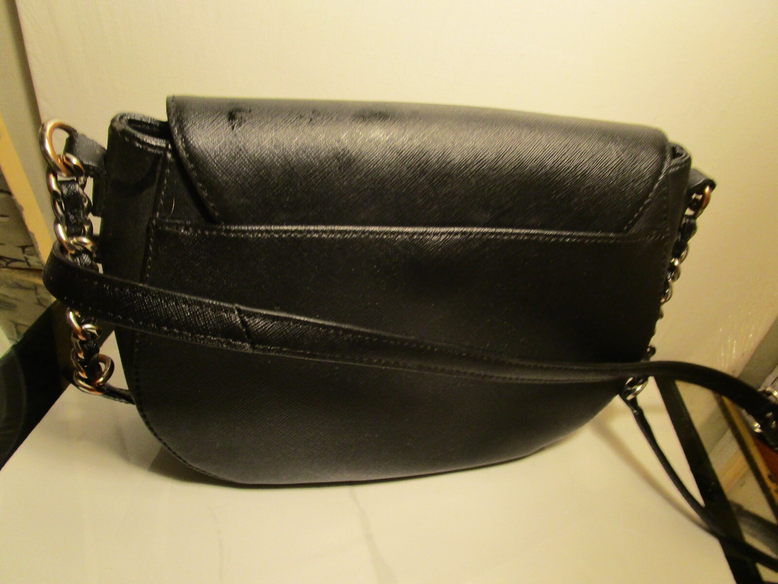 black calvin klein handbag purse thumbnail 3