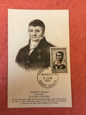 Carte FDC France R Surcouf N° 894 à Saint Malo de 1951