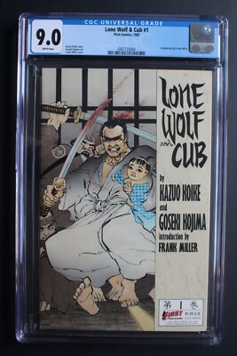 Lone Wolf & Cub #1 FRANK MILLER 1987 Manga 1st Print 4xPlays 6xMovies TV CGC 9.0