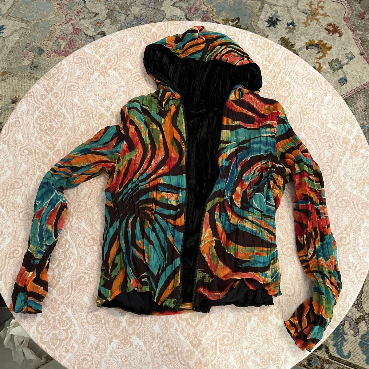 Minky jacket top