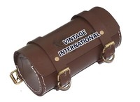 FüR Royal Enfield 350 500 Interceptor Classic Werkzeugtasche Rolle Leder Neu