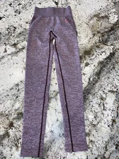 Women's Gym Shark Leggings Pink Size Extra Small NWOT