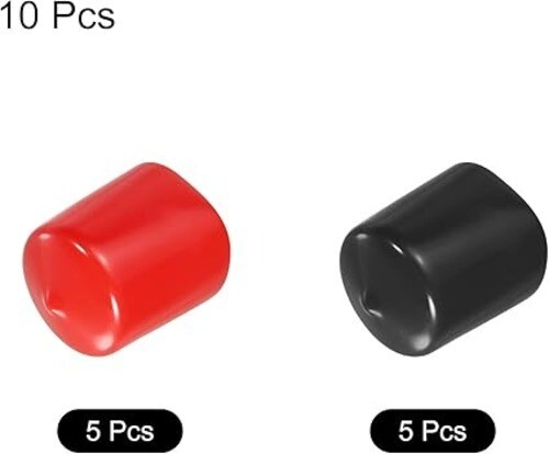 sourcing map Nylon Tipo-R Serracavo Cavo Agenda Elettronica Fermo per Gestione Filo 8.4 mm 8.4mm-Nero-50pcs