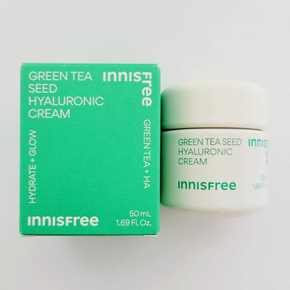 [INNISFREE] Crème hyaluronique aux graines de thé vert pleine taille 50 ml / ... - Photo 1/4