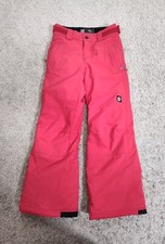 ORAGE Snowboard Pants Youth Kids Size XS 7 Red Ski Pants