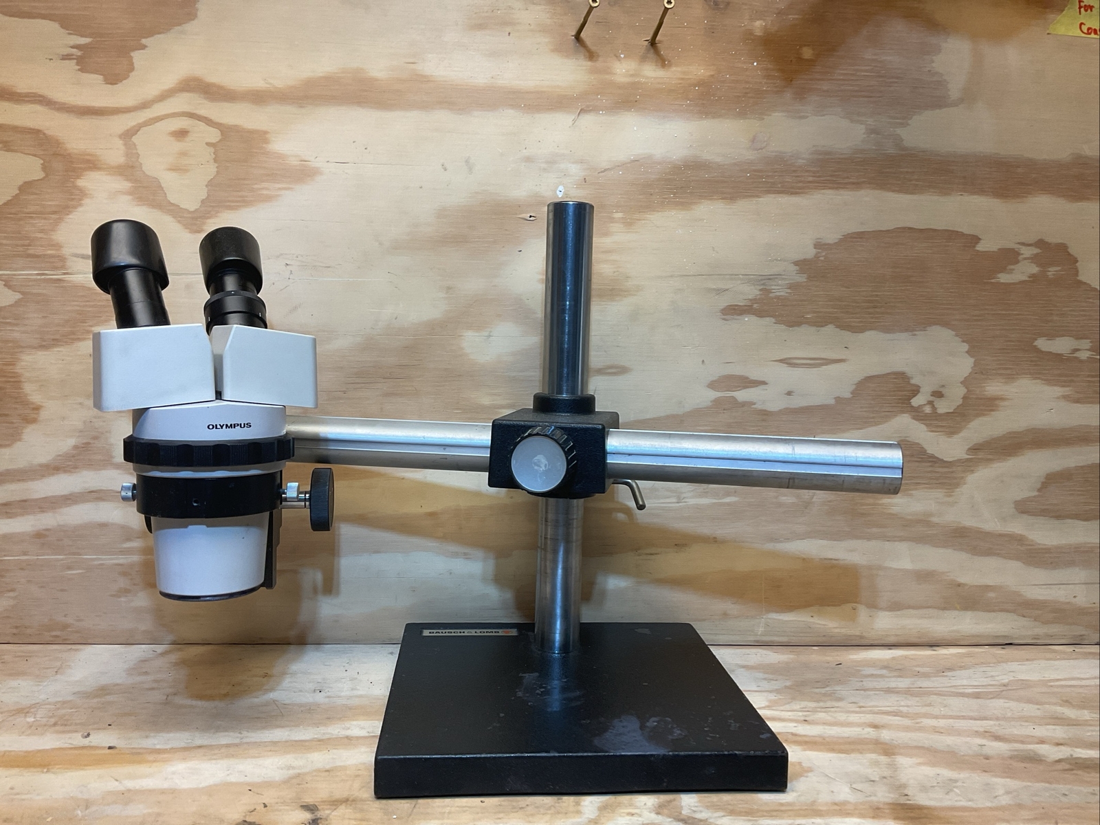 Olympus VMT 1X2x Stereo Zoom Microscope Bausch & Lomb Stand. eBay