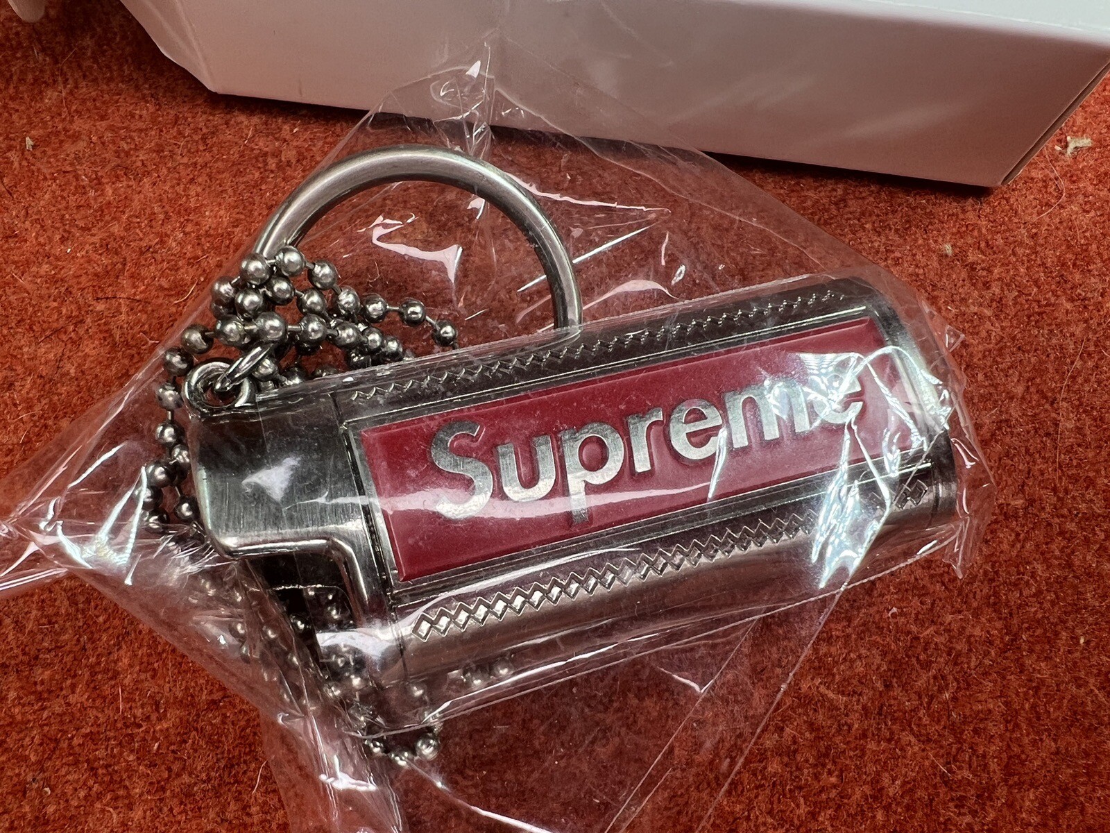 Holder Holster Box Logo Brand New Silver Red Ss19