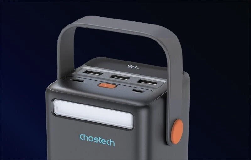 Choetech B664 Power Bank 50,000mAh/185Wh Mini Power Station Mobile Laptop Tablet - Image 3 of 4