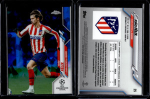 2019-20 Topps Chrome UEFA Sapphire #25 Joao Felix