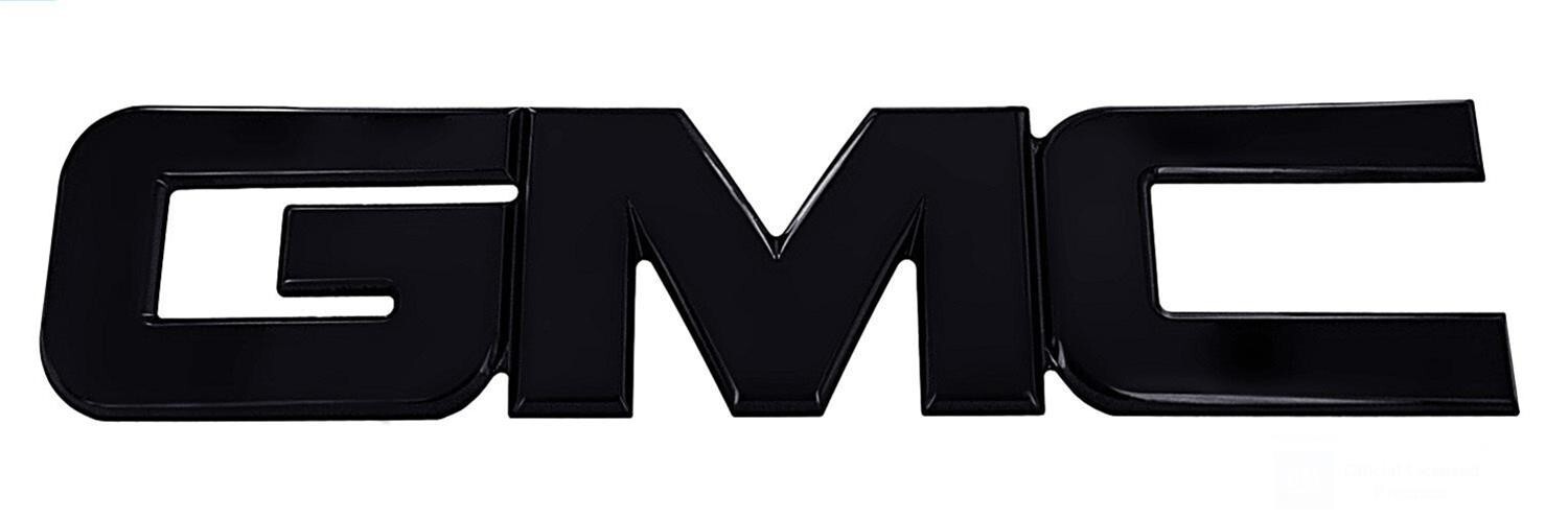 Fits: 1999-2007 CBS GMC Sierra  Front Billet Grille Emblem BLACK 96500MK