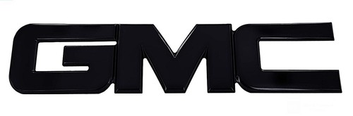 Fits: 1999-2007 CBS GMC Sierra  Front Billet Grille Emblem BLACK 96500MK