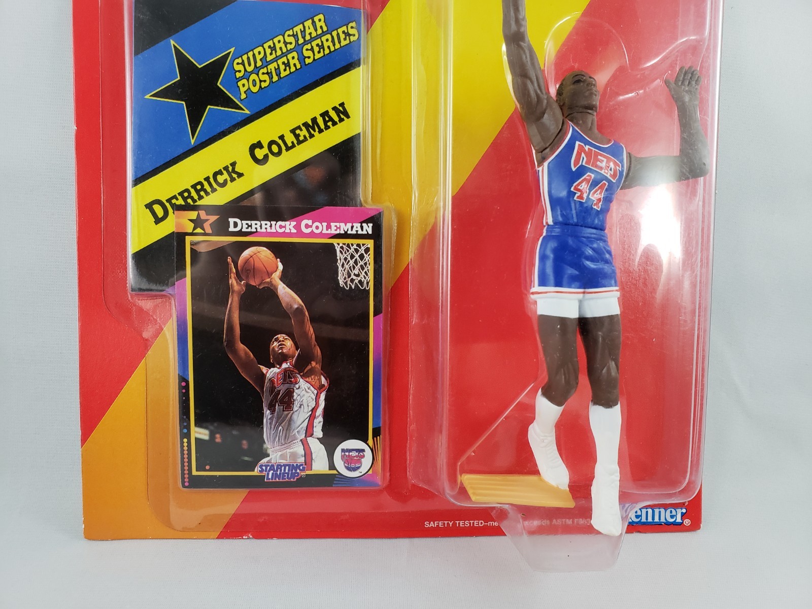 1992 Derrick Coleman New Jersey Nets NBA Basketball Starting Lineup eBay