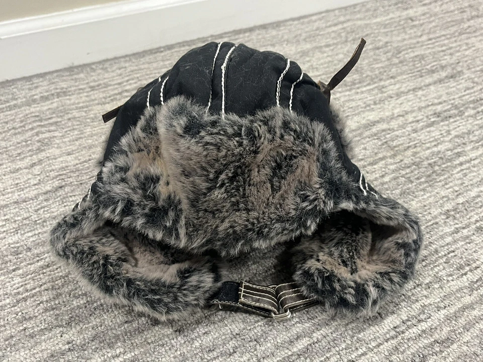 Sombrero City Hunter Trapper Color Negro Foto 4 de 4