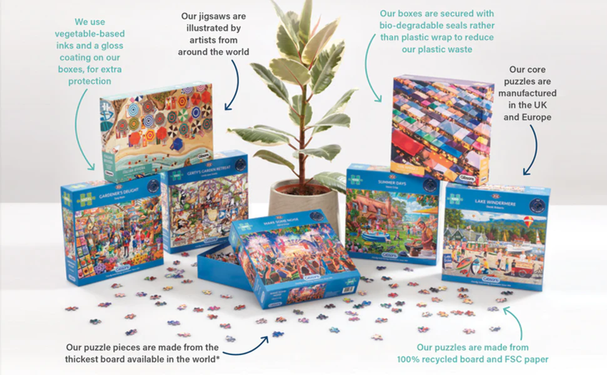 Gibsons Puzzle „The Garden“ – 24 Extra Große Teile, Für Menschen Mit Demenz, Made In UK