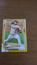 2021 Bowman Mike Clevinger San Diego Padres Gold 5/50 #53