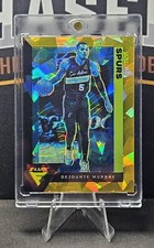 Dejounte Murray 2020-21 Panini Flux Basketball Gold Cracked Ice Prizm /10 SSP