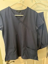 Just Love XS Navy Scrubs Set