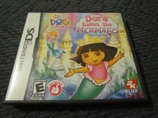 Dora the Explorer: Dora Saves the Mermaids Nintendo DS, 2007 COMPLETE