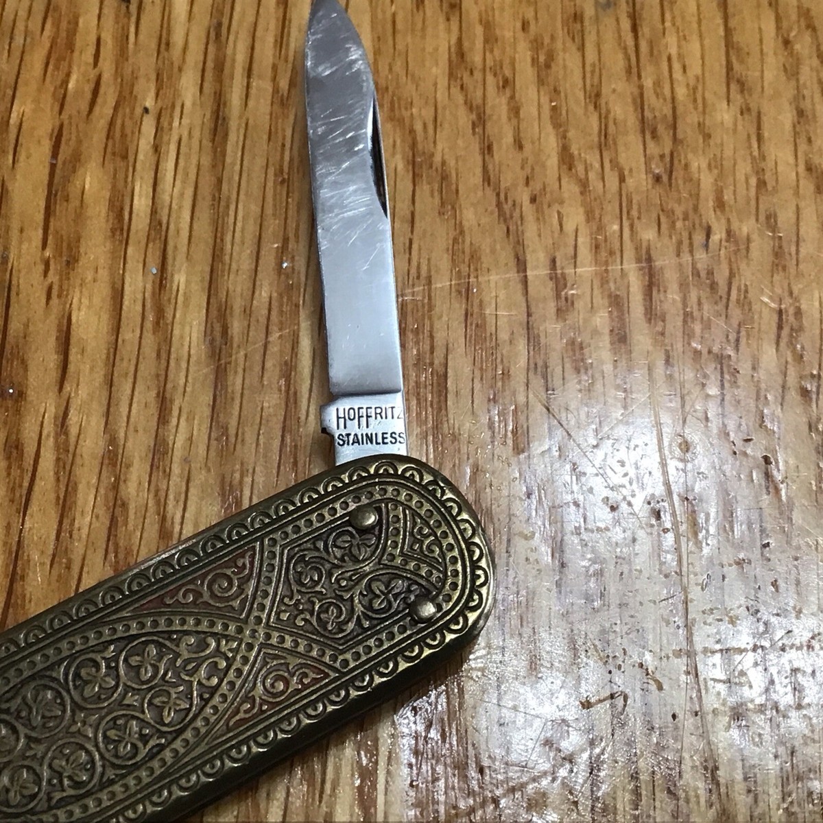 Solingen Germany Rostfrei Hoffritz Stainless Folding Pocket Knife