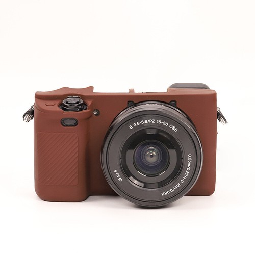 Silicone Camera Case Protective Shell Cover For Sony Alpha A6400 A6300 A6100 - Picture 33 of 70