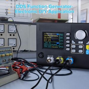 Koolertron Upgraded 15MHz DDS Signal Generator Counter Frequency Meter Dual