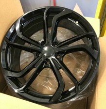 *TCR* VW Golf Caddy Seat Audi x4 18" Golf R Reifnitz Style Alloy Wheels Black