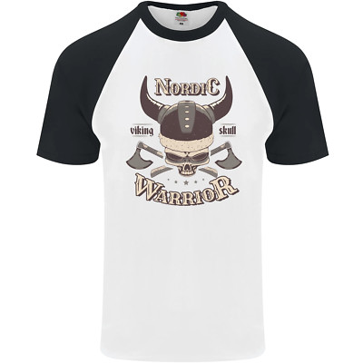 Nordic Warrior Viking Skull HERREN S/S Baseball