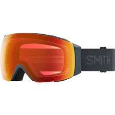 Smith I/O Mag Ski / Snow Goggles Slate, Chromapop Everyday Red Mirror Bonus New