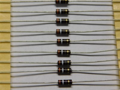 50 SEI Stackpole RC14JT3900 390 Ohm 1/4W 5% Carbon Comp Resistors