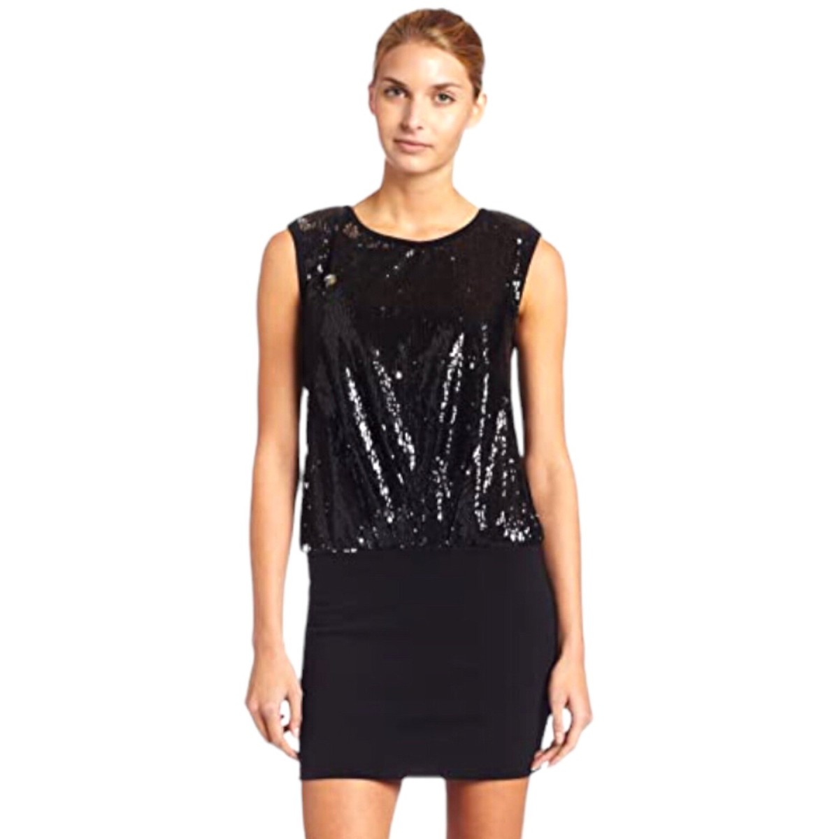 Aryn K. Small Open Back Sequined Dress Party Cocktail New Years Excellent  Cond. | eBay