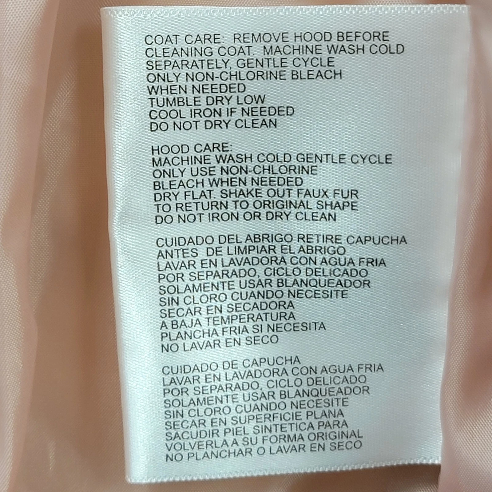 Giacca Michael Kors bambina Peach Puffer taglia 16