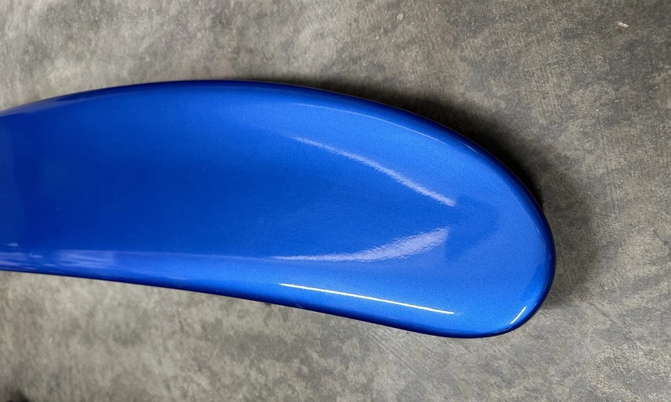 2001 Ford Escort ZX2 deck lid SPOILER ONLY F8C6-6341680-AAW, BRIGHT BLUE 014592 Foto 4 de 4