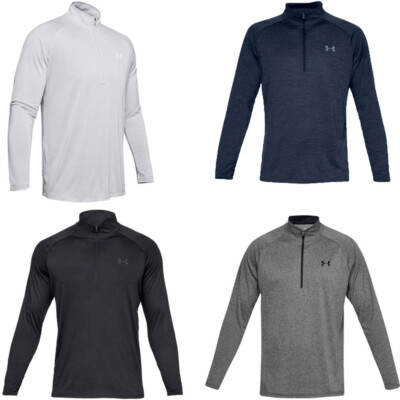 Under Armour Herren UA Tech 1/2 Zip Pullover Training Atmungsaktiv Gym Top
