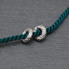 925 Sterling Silver Rondelle Spacer Beads A5309