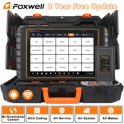 Foxwell GT75 All System Bidirectional Car OBD2 Diagnostic Scanner E-CU Coding