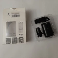 Chanodug Mini Electric Air Pump Quick Inflate/deflate Air Nozzles Black 5 Oz...